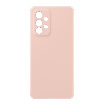 Picture of Soft Silicone Back Case for Samsung Galaxy A33 5G - Color: Light Pink