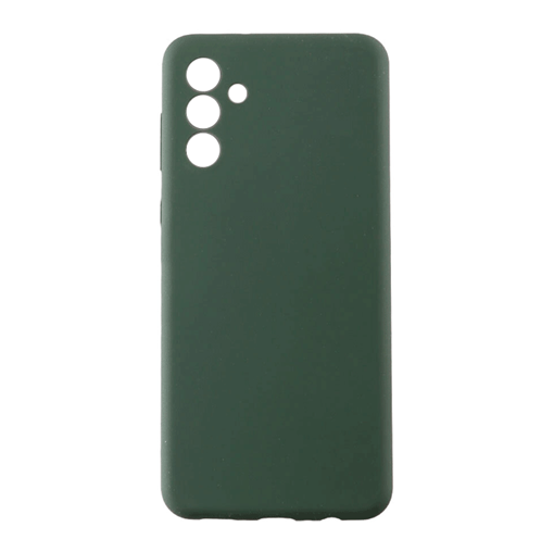 Θήκη Πλάτης Σιλικόνης Soft για Samsung Galaxy A34 5G - Χρώμα : Σκούρο Πράσινο