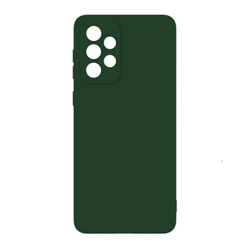 Picture of Soft Silicone Back Case for Samsung Galaxy A33 5G - Color : Dark Green