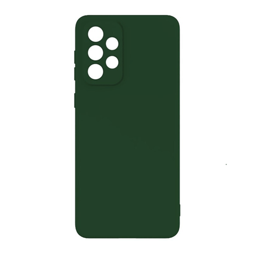 Θήκη Πλάτης Σιλικόνης Soft για Samsung Galaxy A33 5G - Χρώμα : Σκούρο Πράσινο