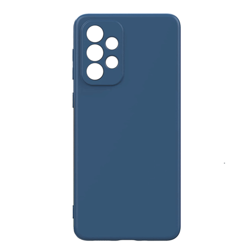 Θήκη Πλάτης Σιλικόνης Soft για Samsung Galaxy A33 5G - Χρώμα : Μπλε
