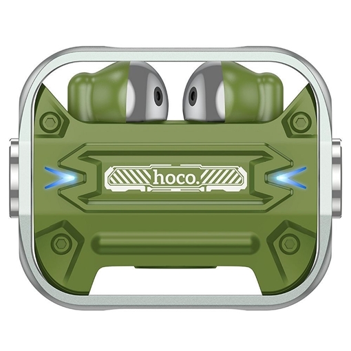 Hoco EW55 In-ear Bluetooth Handsfree Ακουστικά με Θήκη Φόρτισης - Πράσινα