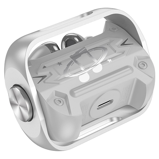 Picture of Hoco EW55 In-ear Bluetooth Handsfree Ακουστικά με Θήκη Φόρτισης Trendy True Silver