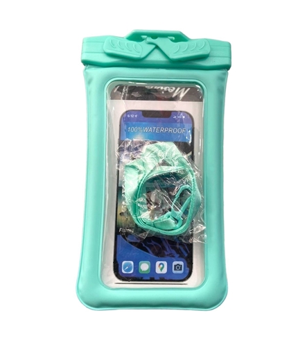 Picture of Waterproof Phone Case To 7" - Color: Sky Blue